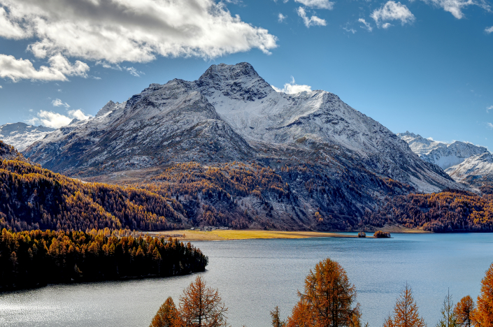 Engadin im Herbst