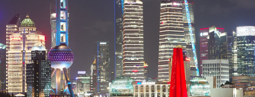Shanghai Pudong, view from Puxi